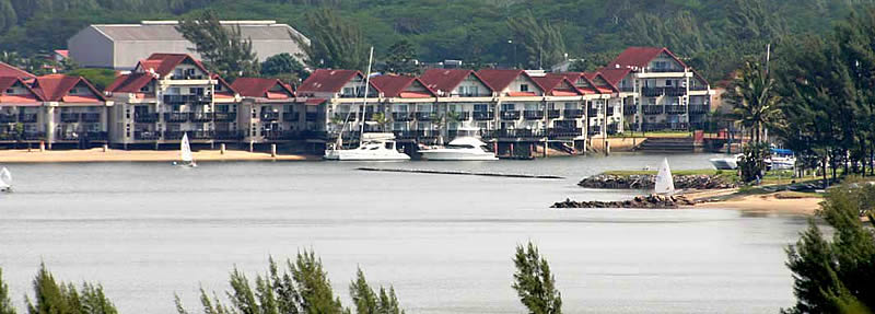 Richards Bay Waterfront, situated close to the Duck Inn